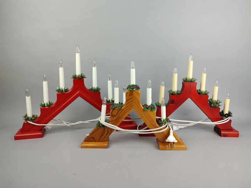 Adventsljusstakar 3 st