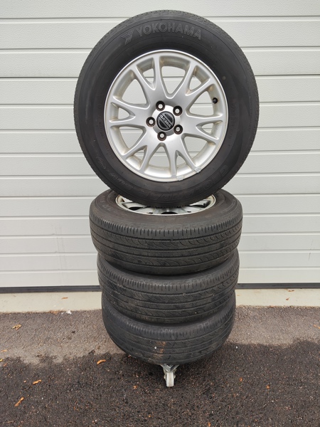 Sommardäck med Aluminiumfälg, 16" Volvo original