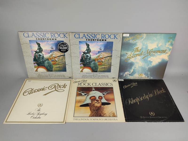 LP-skivor 6 st, Classic Rock, The London Symphony Orchestra