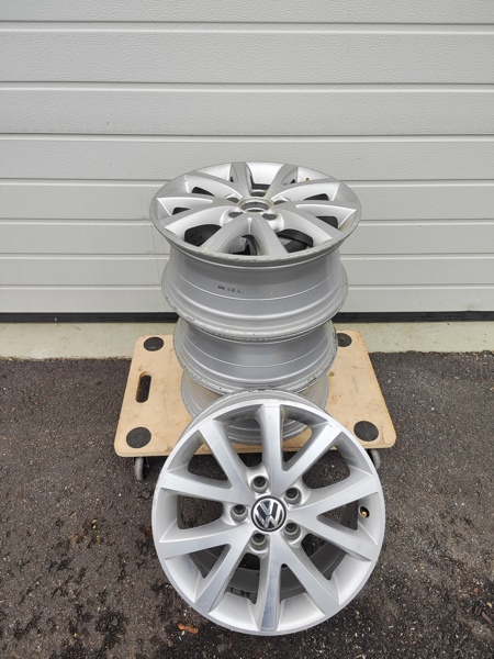 Aluminiumfälgar 4 st, Volkswagen 16"