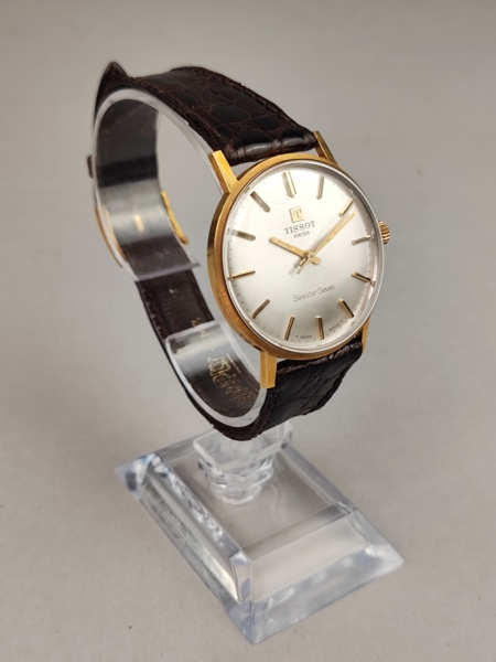 Armbandsur, 18 k Guld, Tissot Seastar Seven