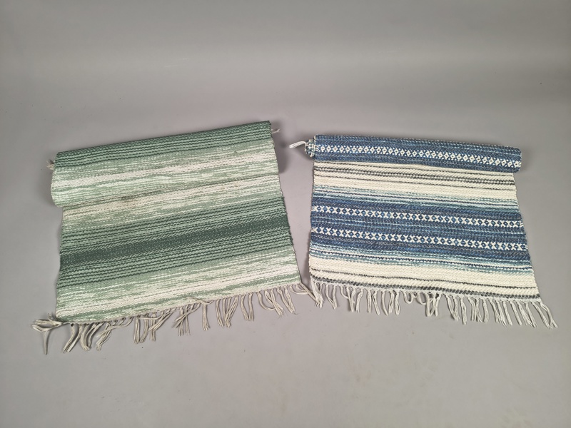 Trasmattor 2 st, Gallerimodell, textil & plast