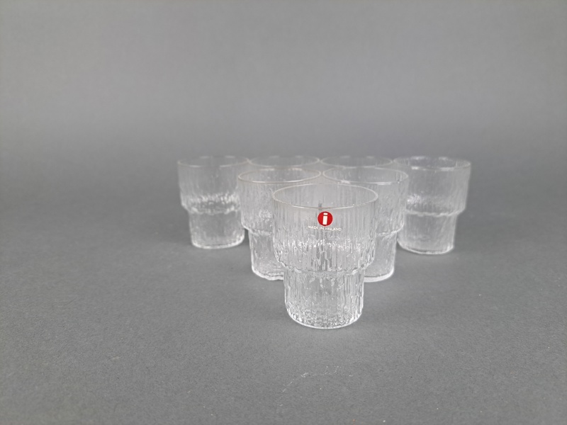 Likörglas 7 st, "Paadar" Tapio Wirkkala Iittala