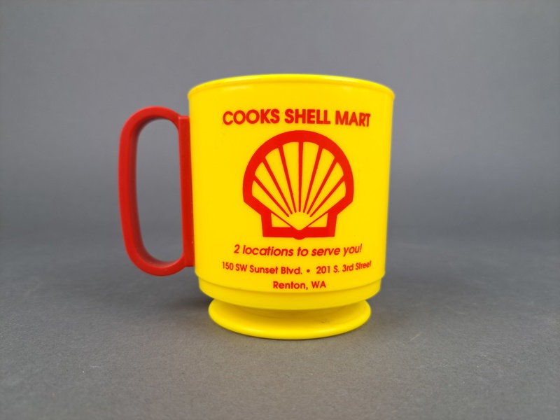 Kaffekopp, Shell, vintage