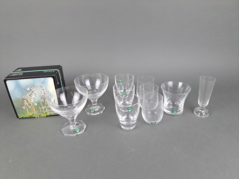 Parti blandat glas, Orrefors