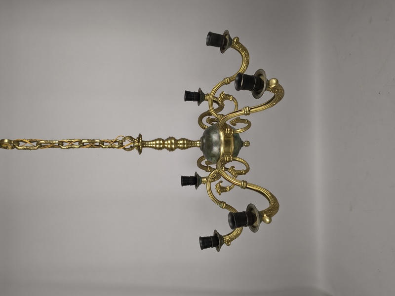 Taklampa, brons, tidigt 1900-tal
