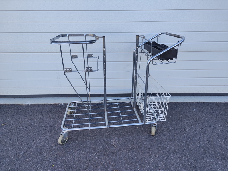 Städvagn, metall