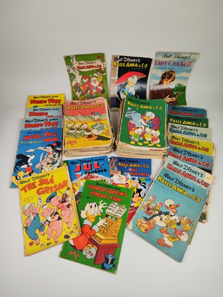 Parti Serietidningar, Walt Disney's Kalle Anka, Musse Pigg m.fl. 1950-/60-tal