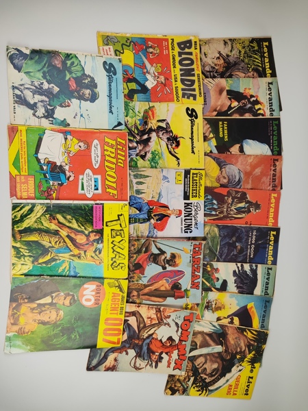 Parti serietidningar, 1950-/1960-tal