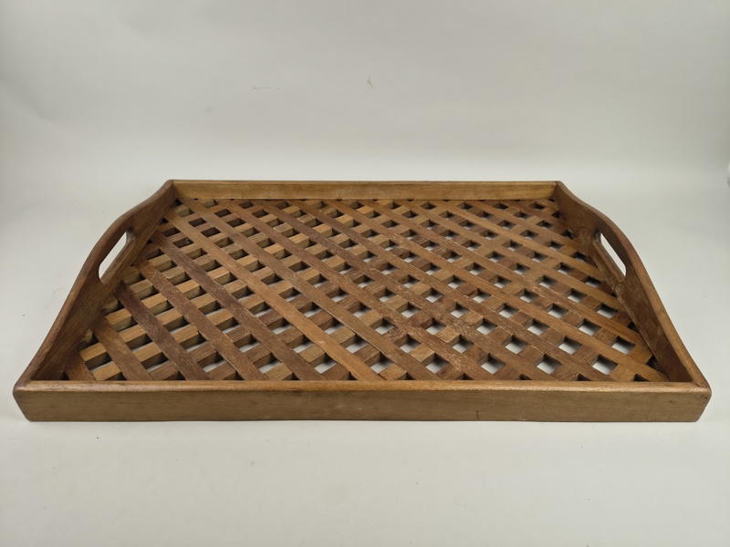 Bricka, teak