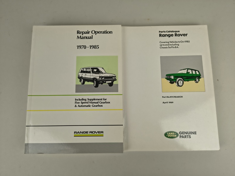 Reperations- & reservdelskataloger, Range Rover