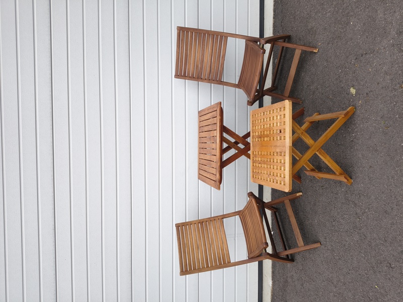 Trädgårdsmöblemang, teak , Jutlandia