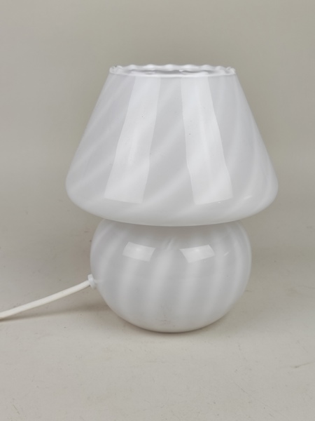 Bordslampa, "Swirl" Murano
