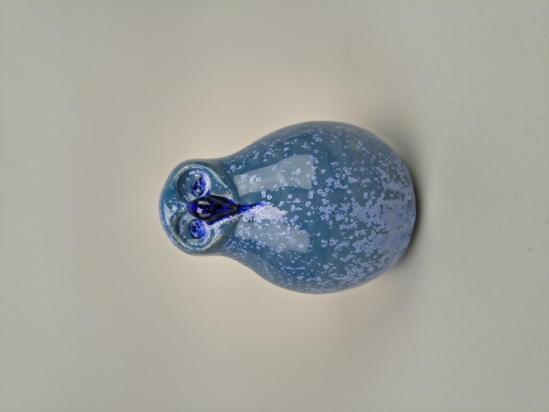 Skulptur, Uggla, Catarina Hultman, signerad