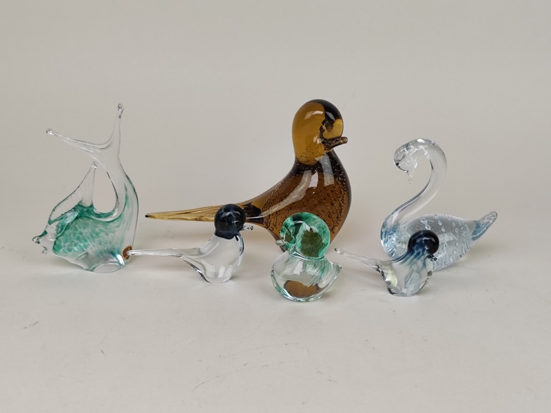 Glaskonst, bl.a. Gränna glasbruk