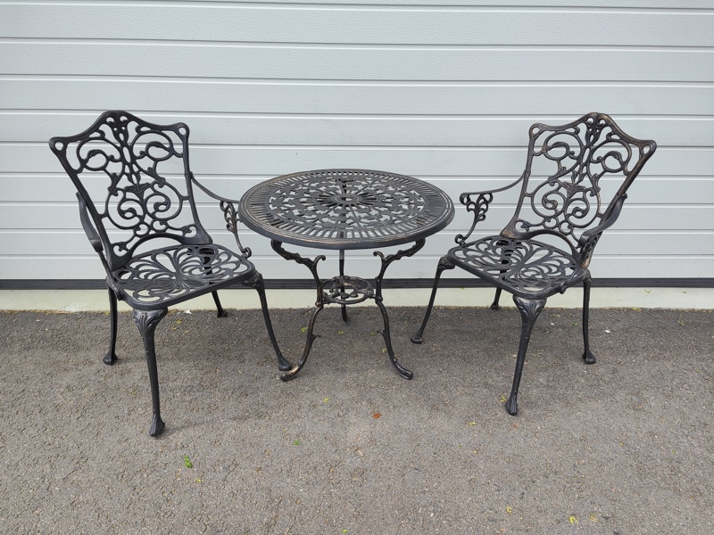 Caféset, Harbo Aluminium Bord & stolar