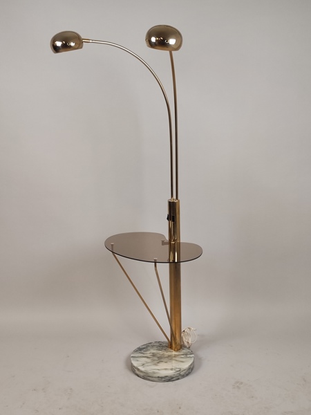 Golvlampa med glasbord, RAF