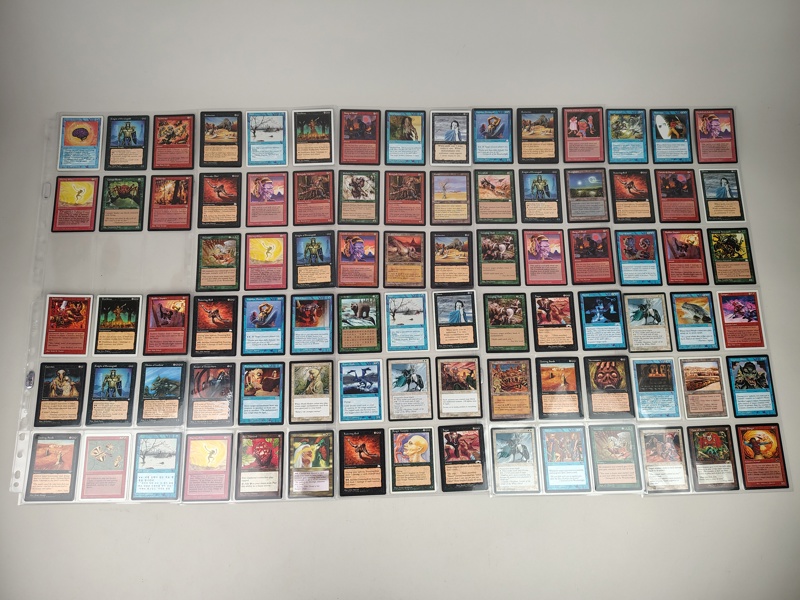 Spelkort, "Magic the gathering" 1990-tal