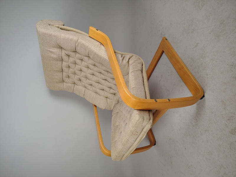 Fåtölj, "Poem" Noburo Nakamura IKEA 1970-tal