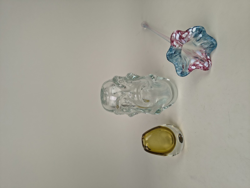 Glas, 3 delar bl.a. Bengt Orup