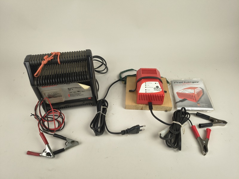 Batteriladdare, 2 st