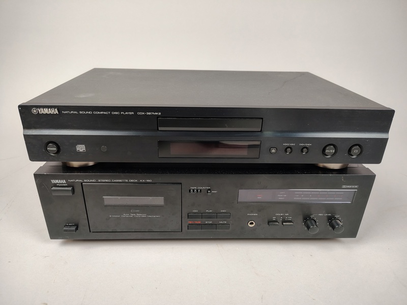 Kassttbandspelare & CD-spelare, Yamaha KX-150/CDX 397 MK2