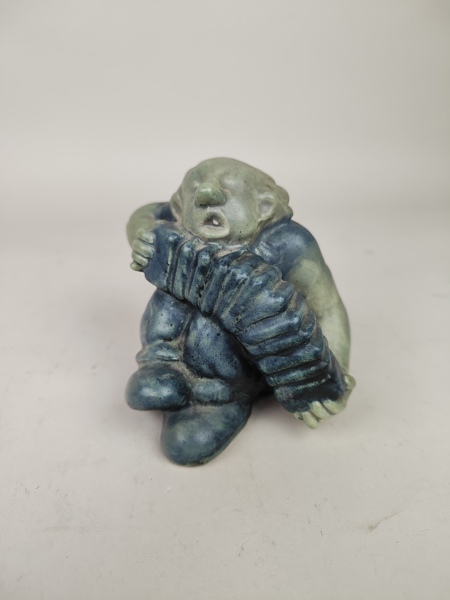 Figurin, Troll, Åke Holm, signerad