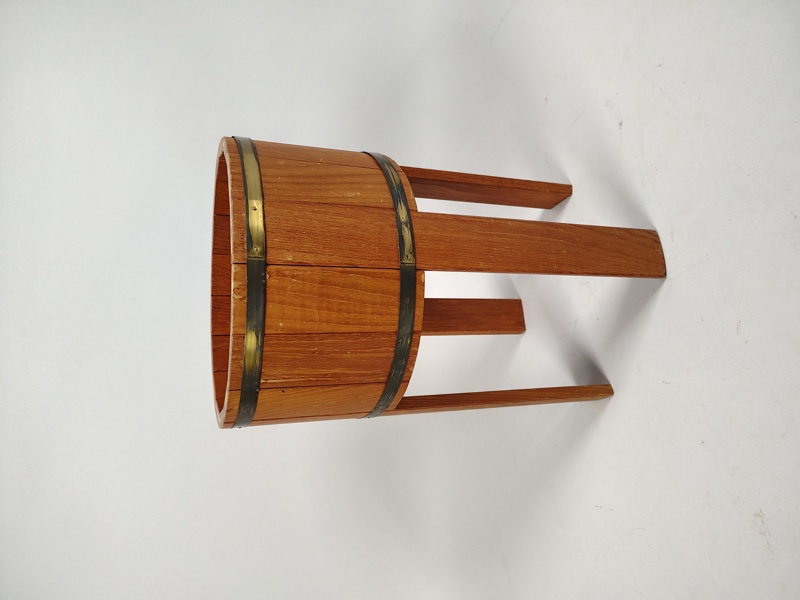 Blombord, teak