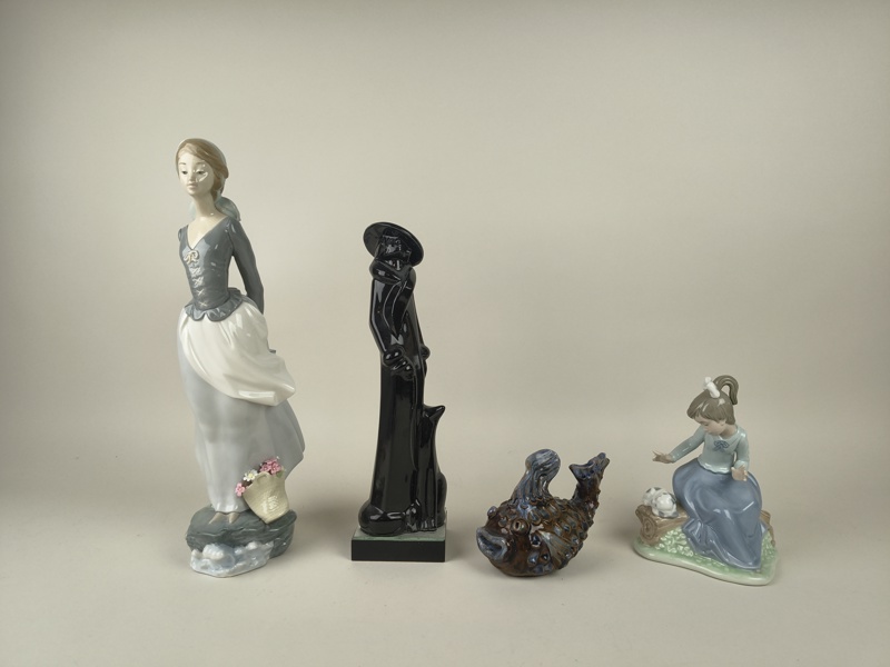 Figuriner bl.a. Lladro Spanien