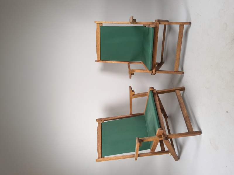 Däckstolar / Trädgårdsstolar, Teak