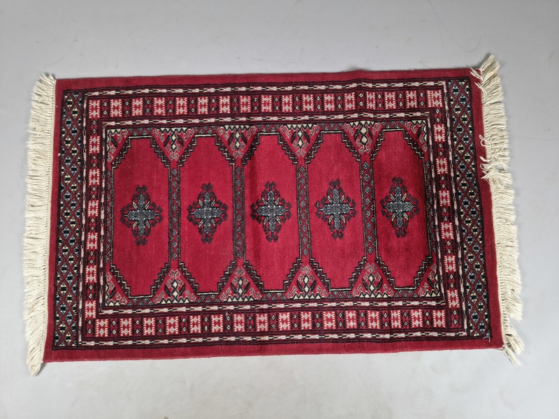 Orientalisk matta, Pakistan, Handknuten