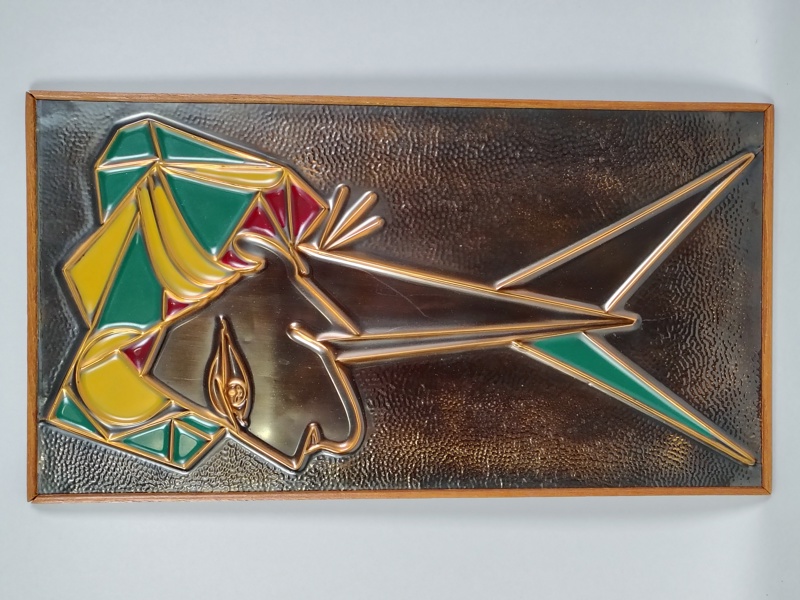 Kopparrelief, Ragnar Parck 1962