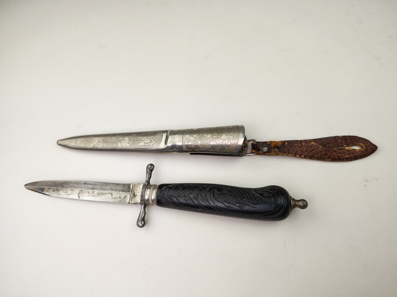 Kniv med stålbalja, J.A Hellberg, Eskilstuna