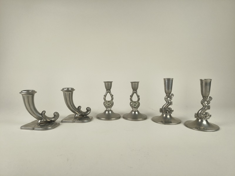 Tennljusstakar, 1930-/1940-tal