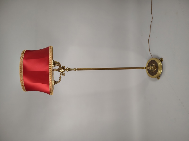 Golvlampa, mässing