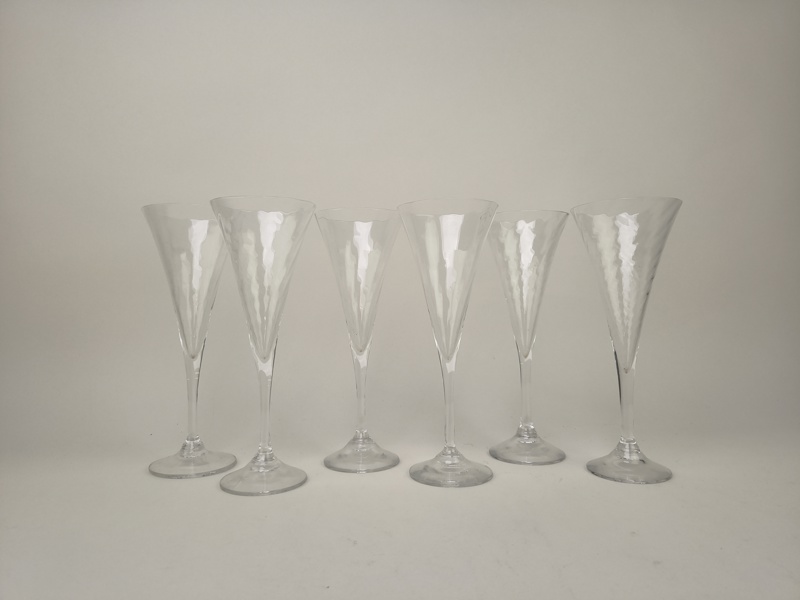 Champagnestrutar/Champagneglas 6 st, "Helena" Gunnar Cyren