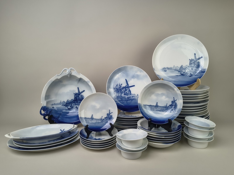 Matservis, "Delft" Rosenthal
