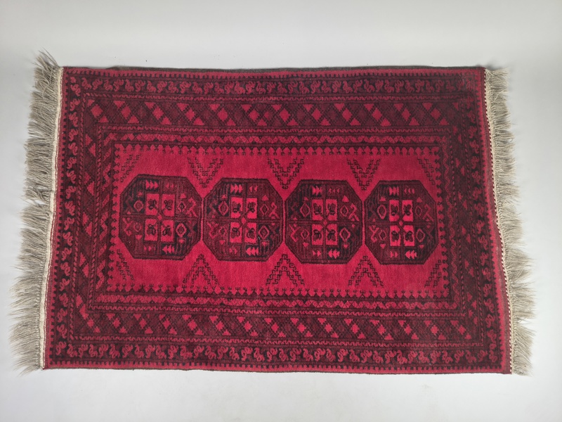 Orientalisk matta, handknuten