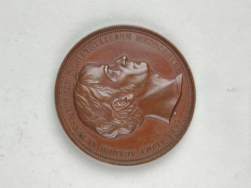 Medalj, Carl Adolf Agardh 1878, Brons