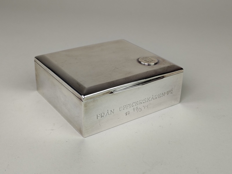 Cigarettask, Silver