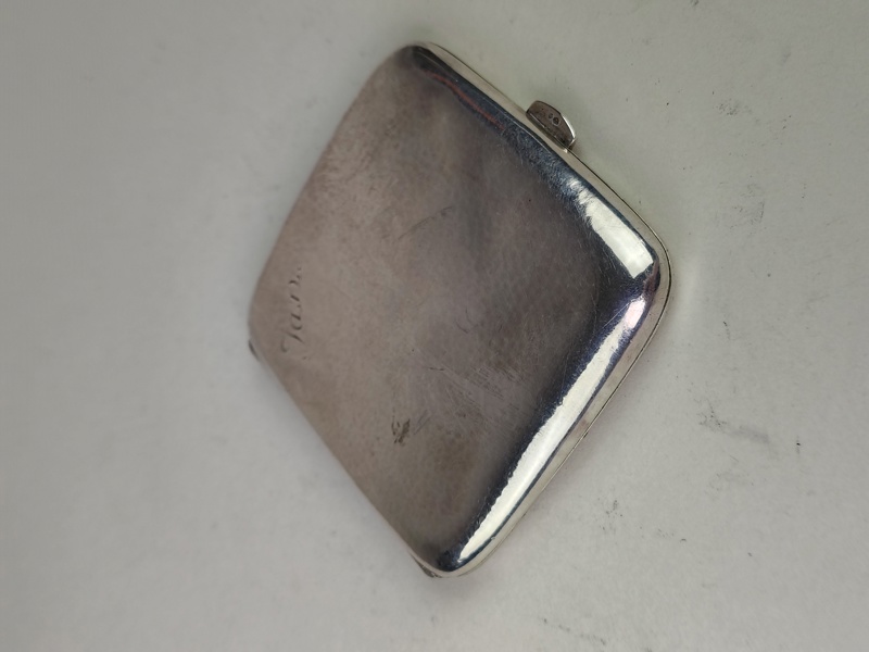 Cigarettetui, Silver