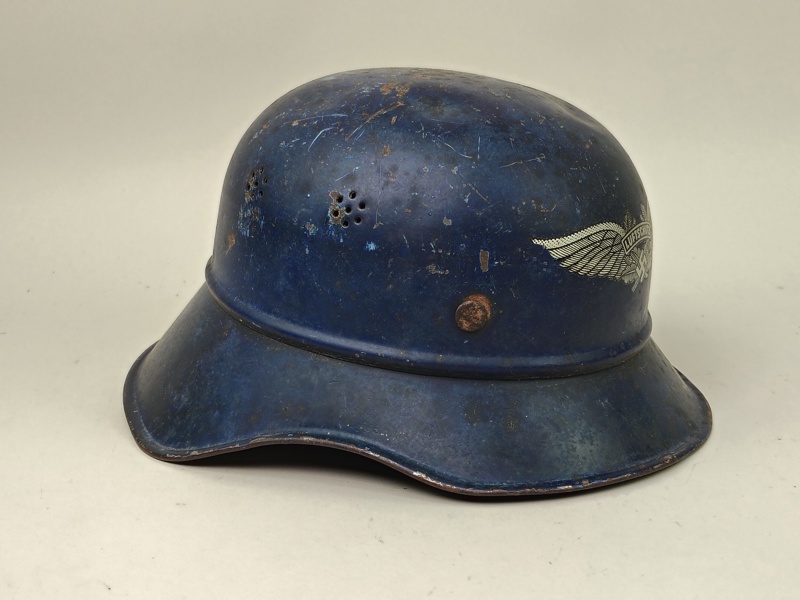 Militärhjälm, M 38 Luftschutz, Tyskland WW II