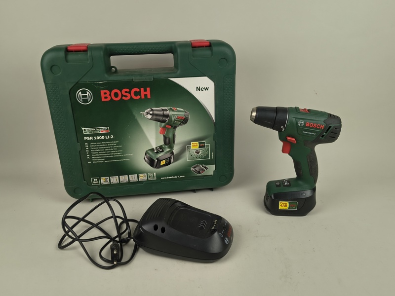 Skruvdragare, Bosch PSR 1800 Li-2