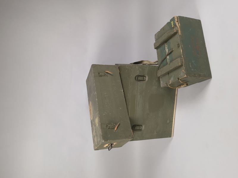 Förvaringslådor 3 st, Militära