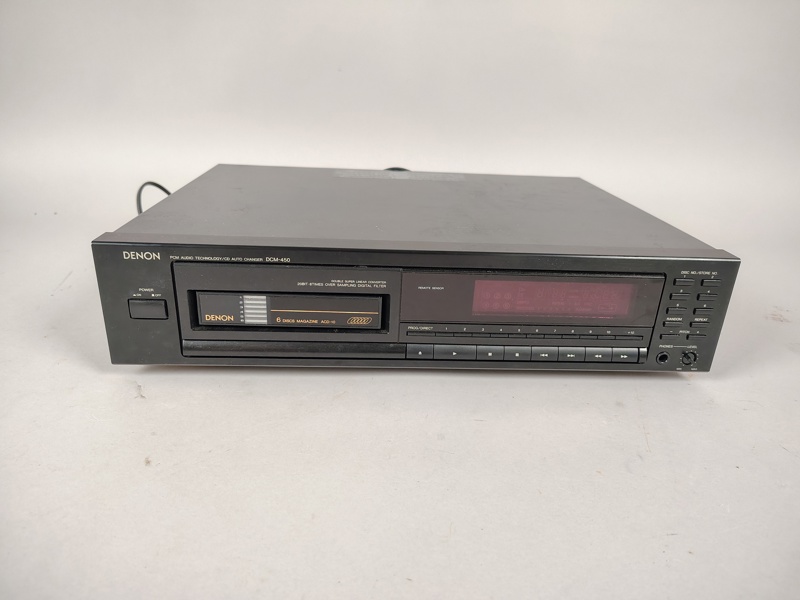 CD-växlare, Denon DCM-450