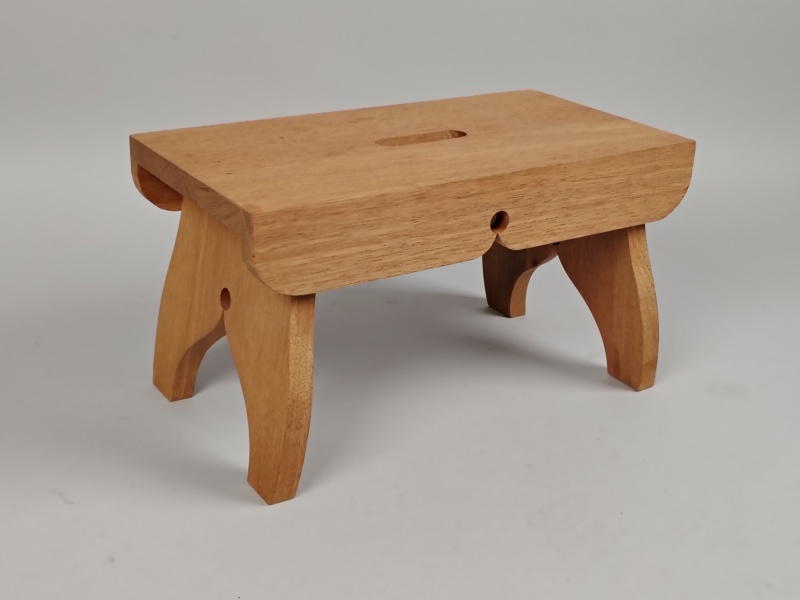 Pall, massiv teak
