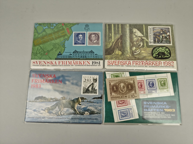 Svenska Frimärkshäften bl.a. med rabatthäften