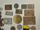 Parti medaljer, lokalmynt m.fl.