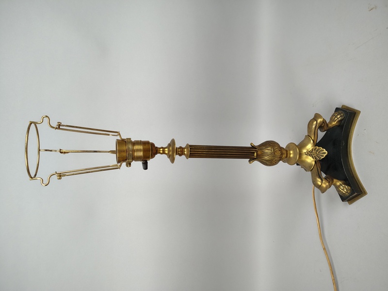 Bordslampa, Mässing