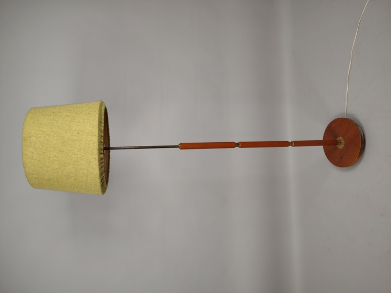Golvlampa, teak 1960-tal